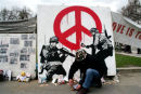 Brian Haw & Banksy